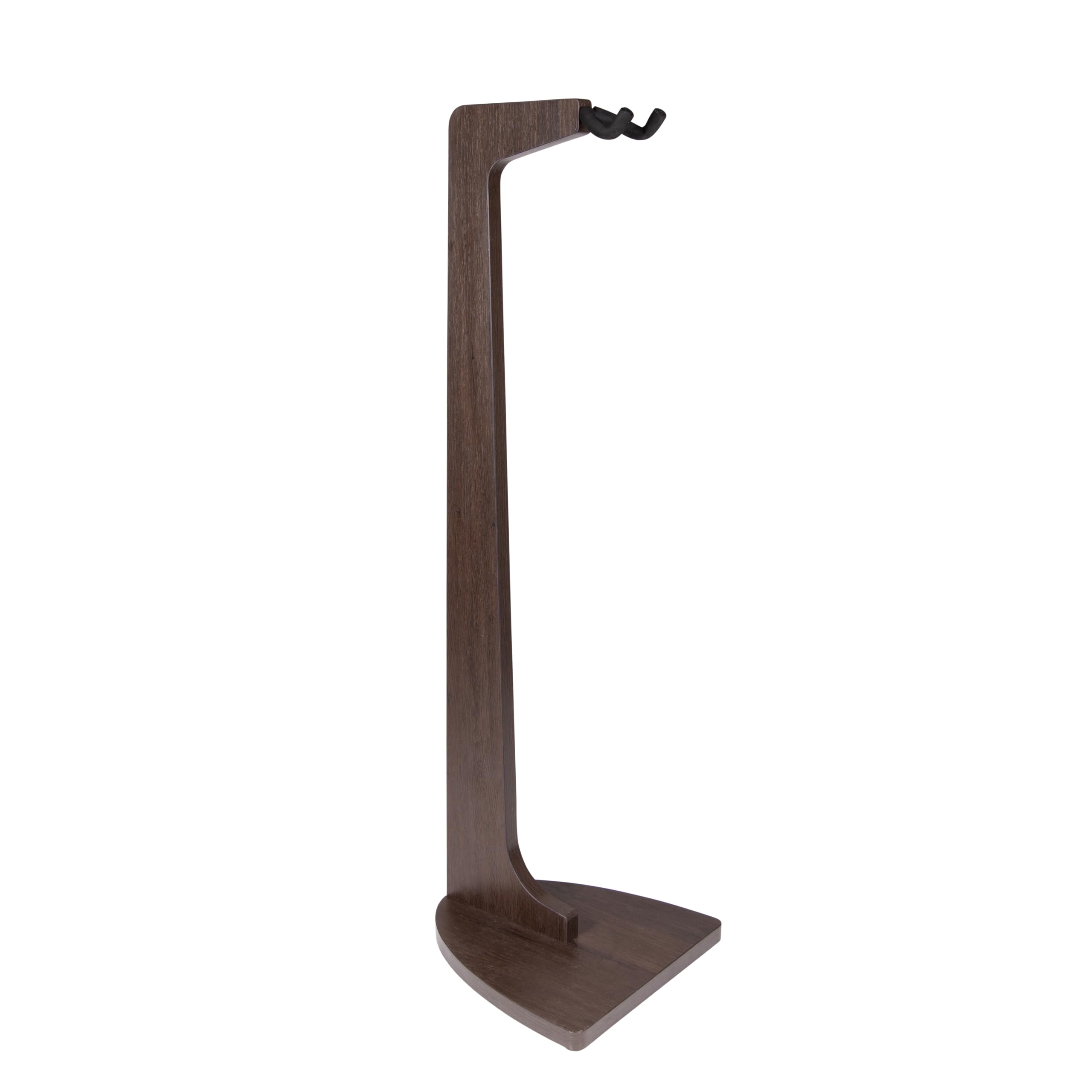 Gator Frameworks Elite Series Hanging Wooden Guitar Stand in Dark Brown Walnut Finish Fits Acoustic and Electric (GFW-ELITEGTRHN
